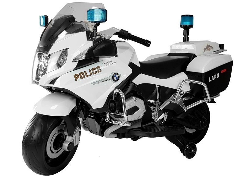 mamido Elektrická motorka BMW R1200 Policie bílá
