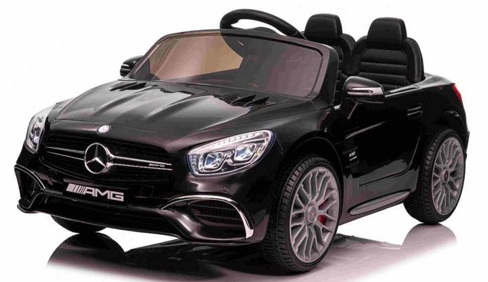 mamido Elektrické autíčko Mercedes-Benz AMG SL65 S černé