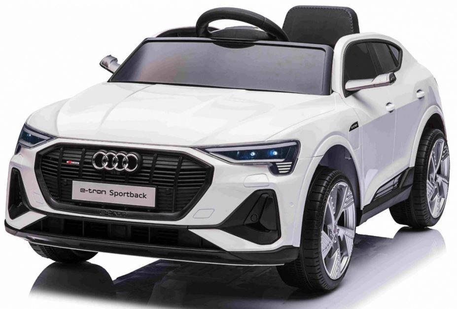 mamido Elektrické autíčko Audi E-Tron Sportback 4x4 bílé