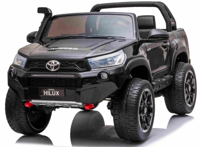 mamido Dětské elektrické autíčko Toyota Hilux 4x4 černé