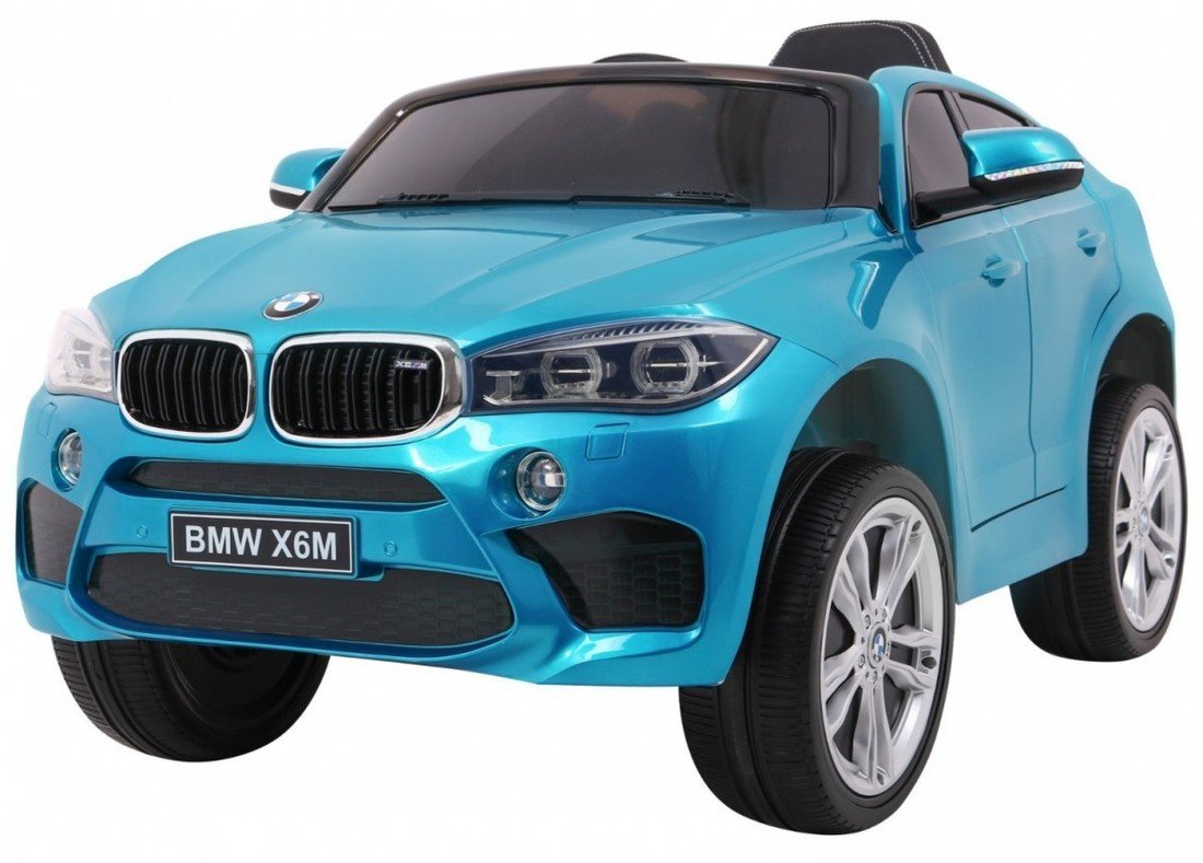 mamido Elektrické autíčko BMW X6 M lakované modré