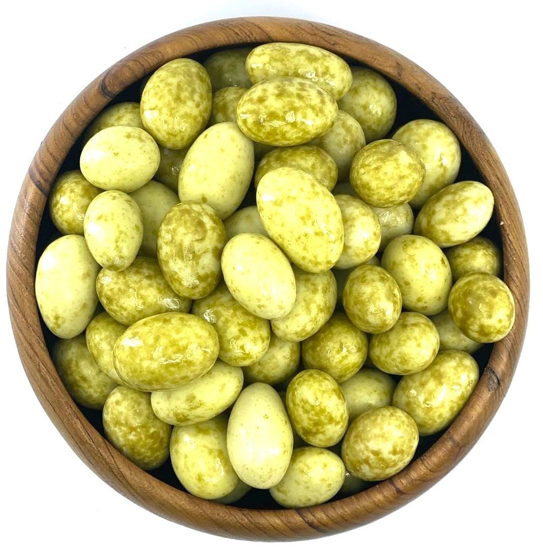 Zdravoslav Mandle v  bílé čokoládě a matcha 250 g