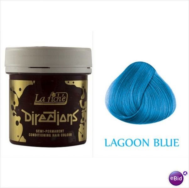 ​La riché Directions - crazy barva na vlasy, 88 ml La Riché Directions Lagoon Blue