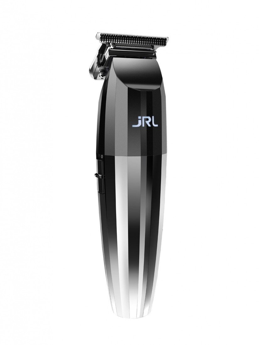 JRL FreshFade 2020T Silver Trimmer - profesionální konturovací strojek na akumulátor + ClipperCare PLUS - sprej na čistenie 5v1, 400 ml