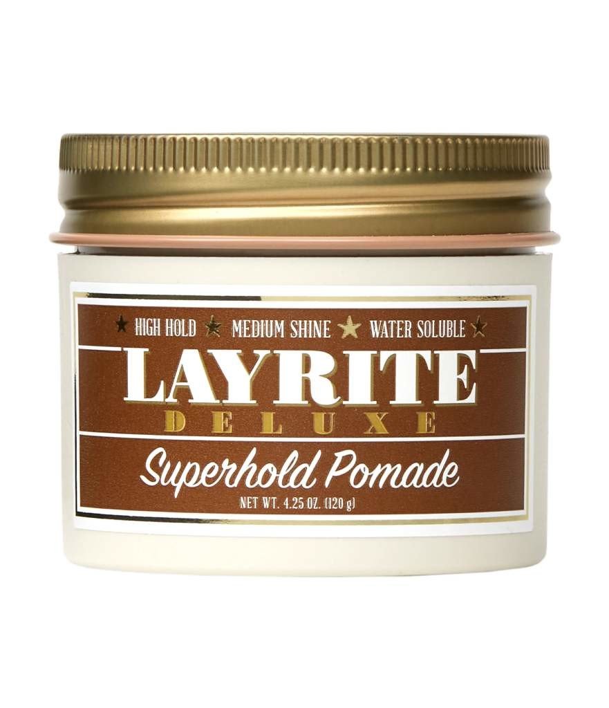 Layrite Superhold Pomade - pomáda na vlasy se silnou fixací, 120g