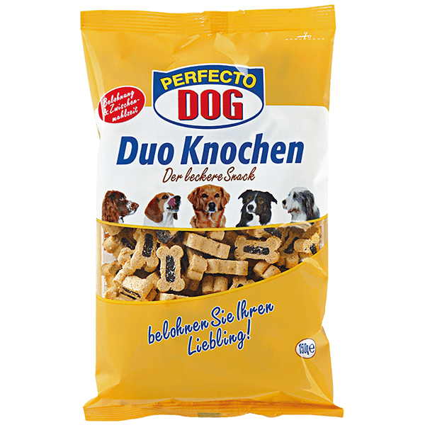 Perfecto Dog Duo Masové kostičky 150g