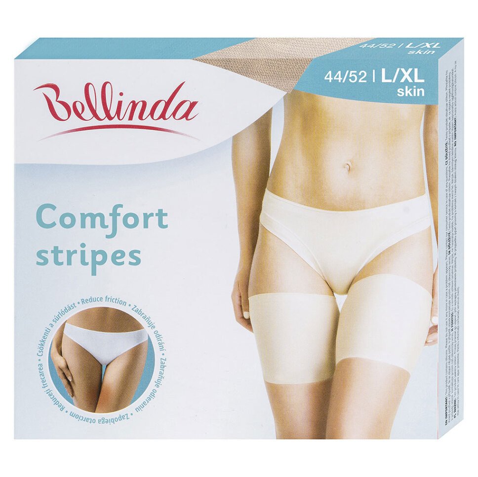 Bellinda Comfort Stripes bandeletky proti odírání stehen vel. L/XL tělové 1 ks