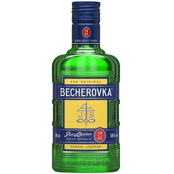 Becherovka 0,2l 38% (holá láhev)