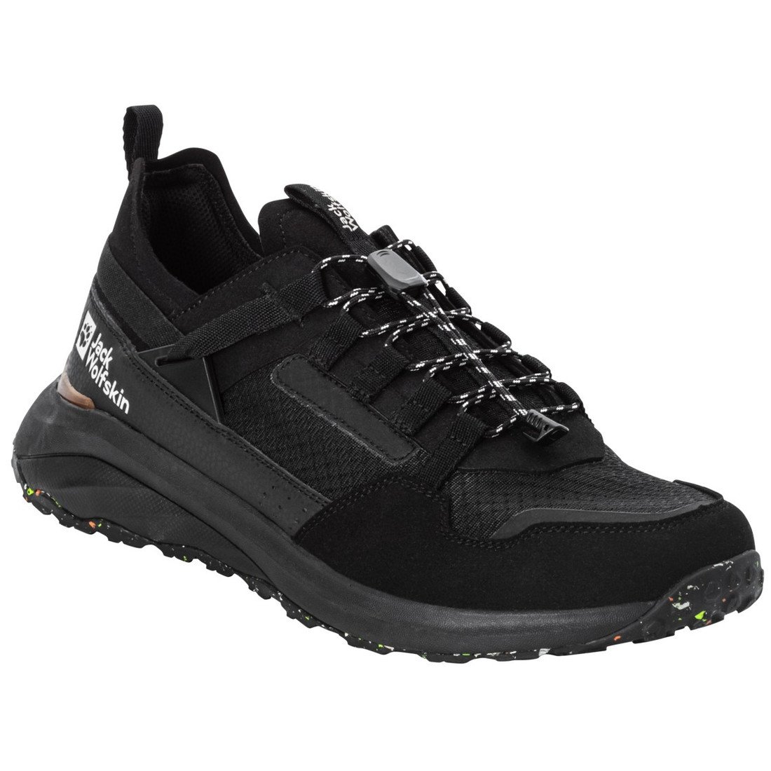 Pánské turistické boty Jack Wolfskin Dromoventure Athletic Low M Velikost bot (EU): 42,5 / Barva: černá