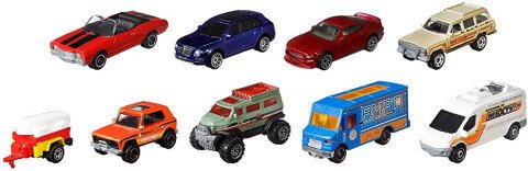 Matchbox 9ks angličák X7111