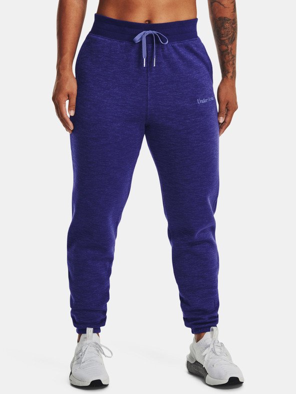 Kalhoty Under Armour Essential Script Pant-BLU