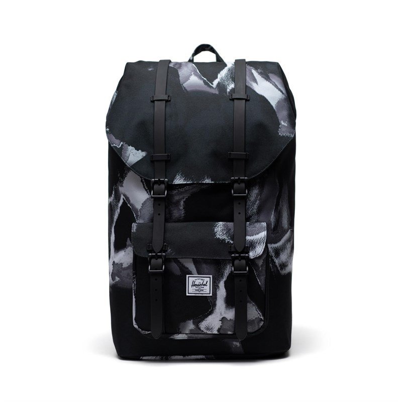 batoh HERSCHEL - Herschel Little America Dye Wash Black (05731)