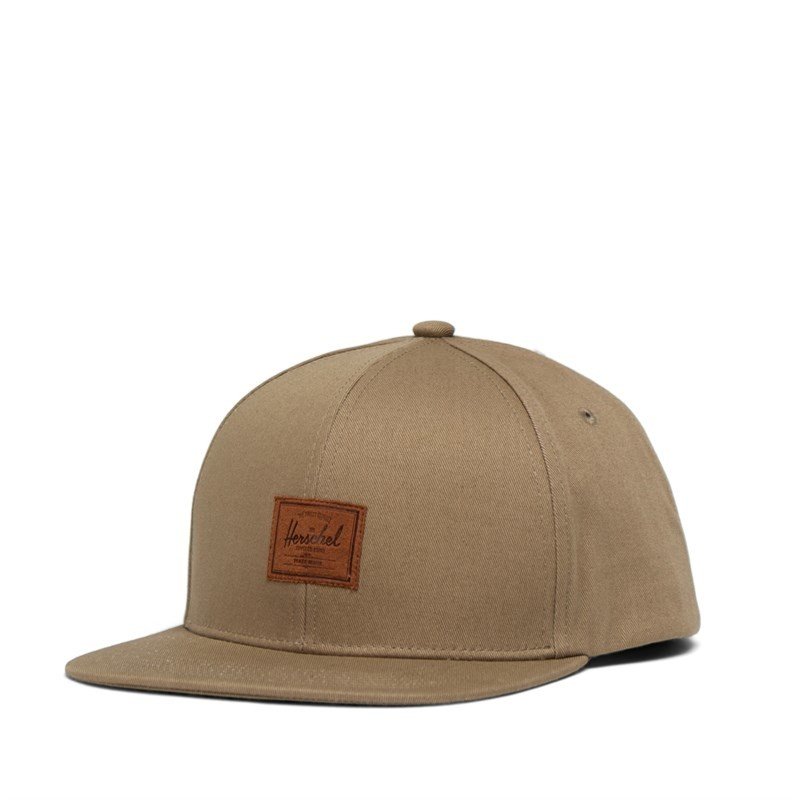 kšiltovka HERSCHEL - Whaler Classic 6 Panel Suede Dried Herb (1862)