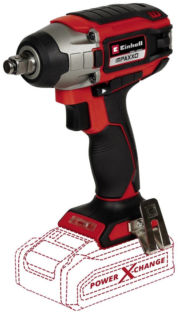 Einhell  IMPAXXO 18/230  4510080  aku rázový utahovák    18 V  Počet přibalených akumulátorů 0    Li-Ion akumulátor  bez akumulátoru, bez nabíječky