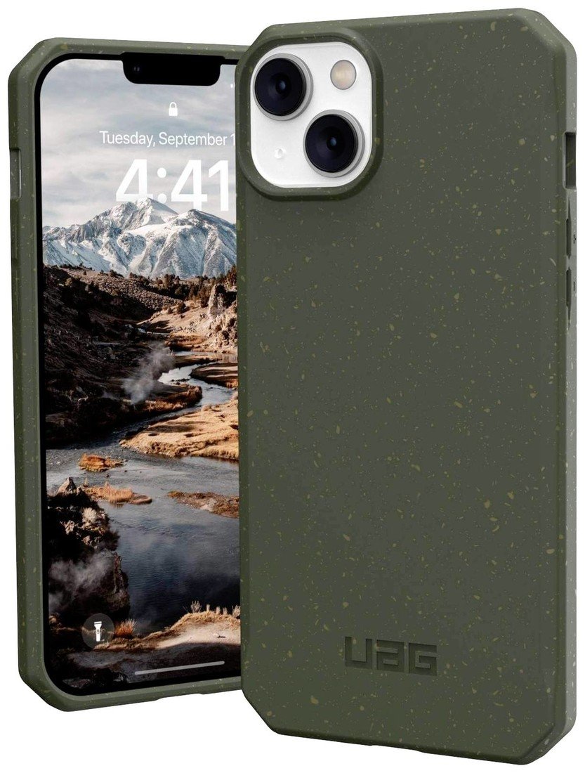 Urban Armor Gear Outback-BIO Case Apple iPhone 14 Plus olivová