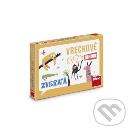 Vreckové kvízy junior – Zvieratá SK - Dino