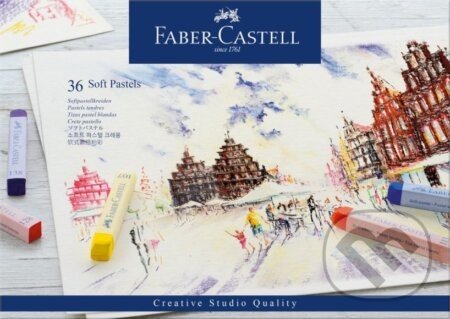 Suchý pastel Creative Studio set 36 kusov - Faber-Castell