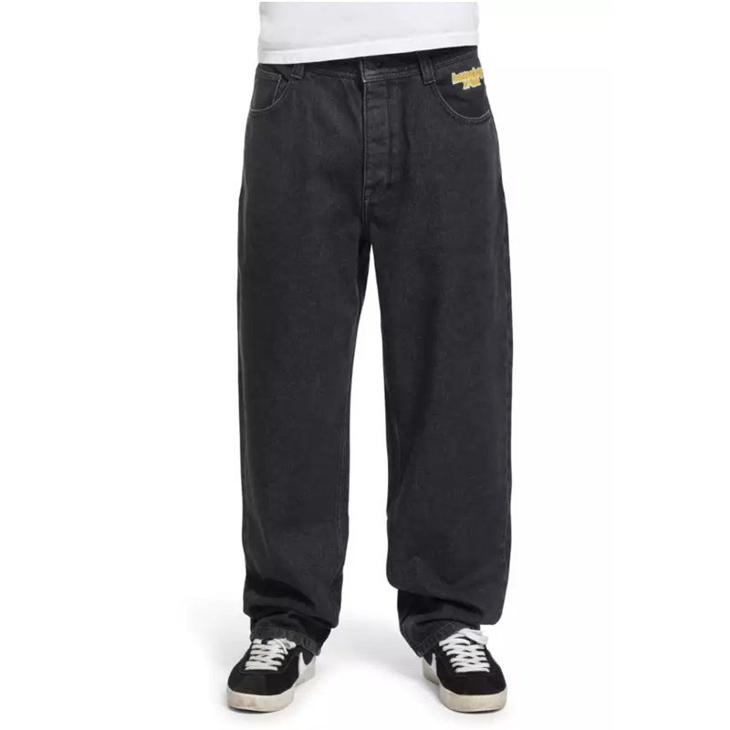 kalhoty HOMEBOY - x-tra BAGGY Denim WASHED BLACK (WASHED BLACK-84)