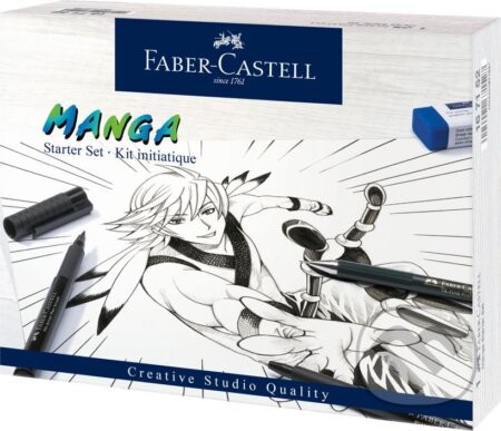 PITT umelecké fixky Manga Starter Set - Faber-Castell