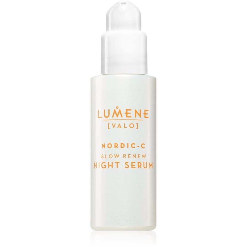 Lumene VALO Nordic-C noční sérum pro rozjasnění a vyhlazení pleti 30 ml