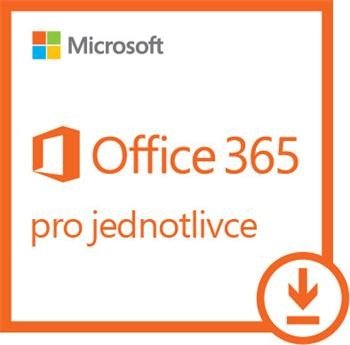 Microsoft 365 pro jednotlivce CZ, předplatné na 1 rok, el.licence, QQ2-00012, nová