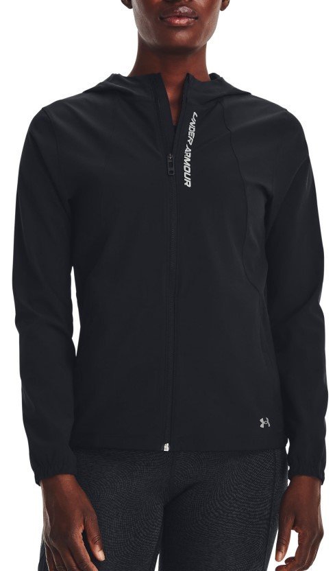 Bunda s kapucí Under Armour UA OutRun the Storm Jkt-BLK