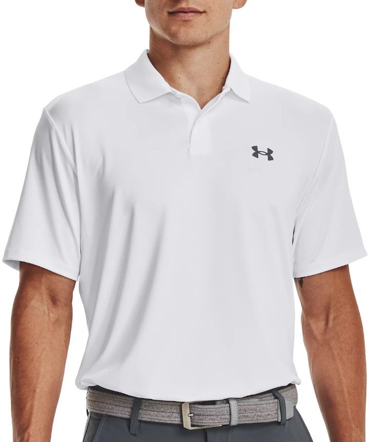 Triko Under Armour UA Performance 3.0 Polo -WHT