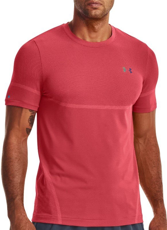 Triko Under Armour UA Rush Seamless Legacy SS-RED