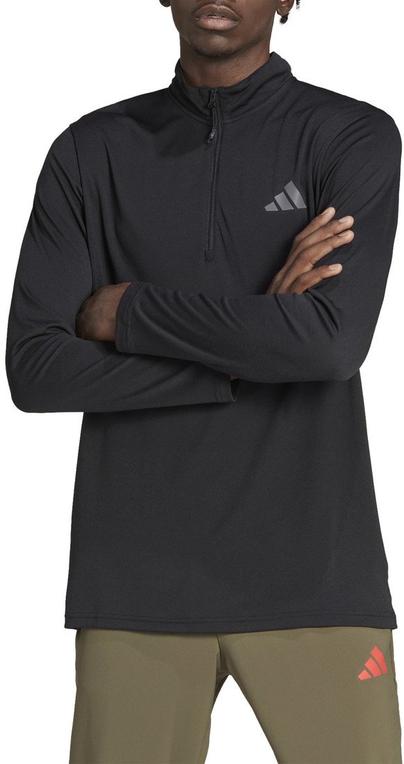 Triko s dlouhým rukávem adidas TR-ES+ BL 1/4 Z
