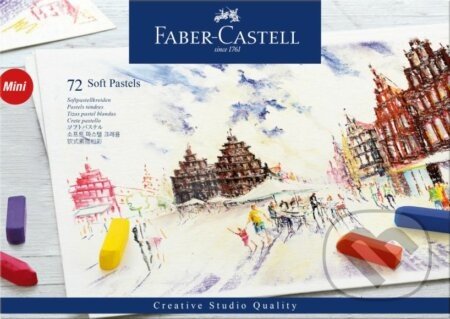 Suchý pastel Creative Studio mini set 72 kusov - Faber-Castell