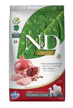 N&D (Farmina Pet Foods) N&D PRIME DOG Adult M/L Chicken & Pomegranate 2,5kg