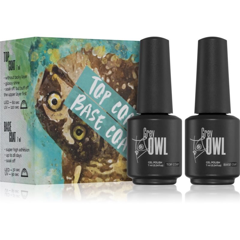 Grey Owl GO Top & Base podkladový a vrchní lak na nehty