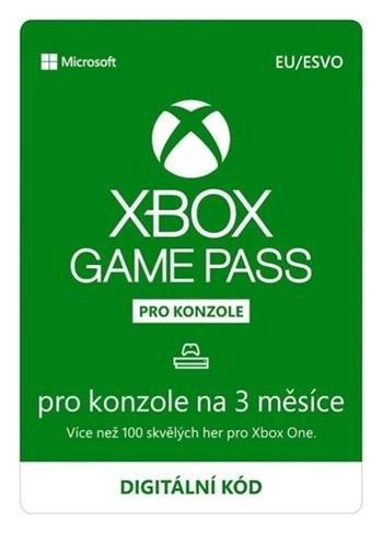 Microsoft Xbox Game Pass Console - předplatné na 3 měsíce, JPU-00086, nová
