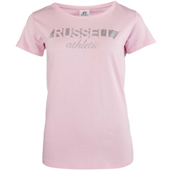 Russell Athletic Dámské tričko Dámské tričko, růžová, velikost XL