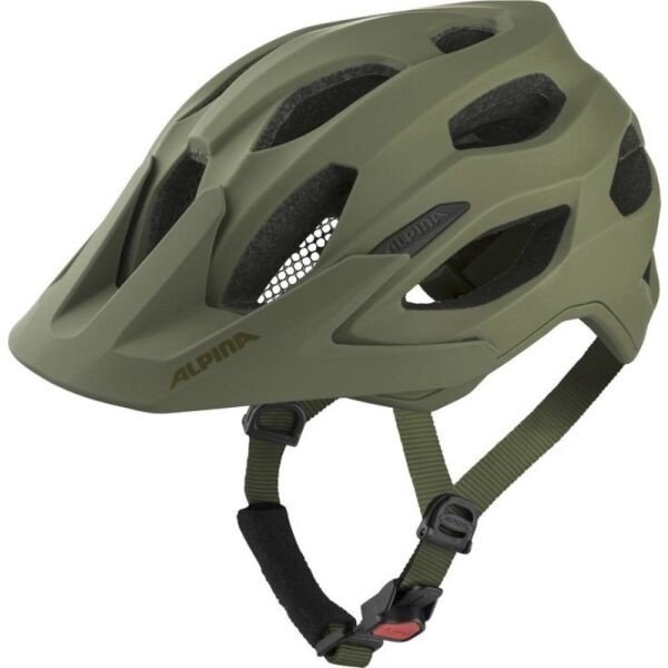 Alpina Sports Cyklistická helma Cyklistická helma, tmavě zelená, velikost (52 - 57)