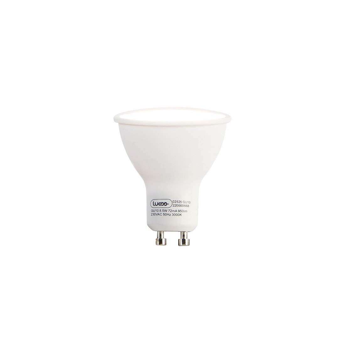 GU10 LED lamp 8,5W 950 lm 3000K