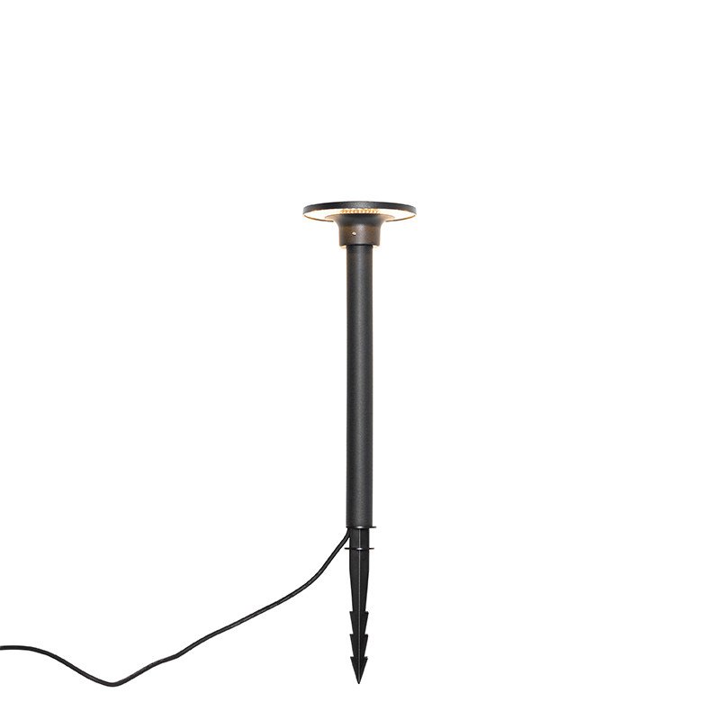 Moderní bodová černá včetně LED IP54 - Skyf