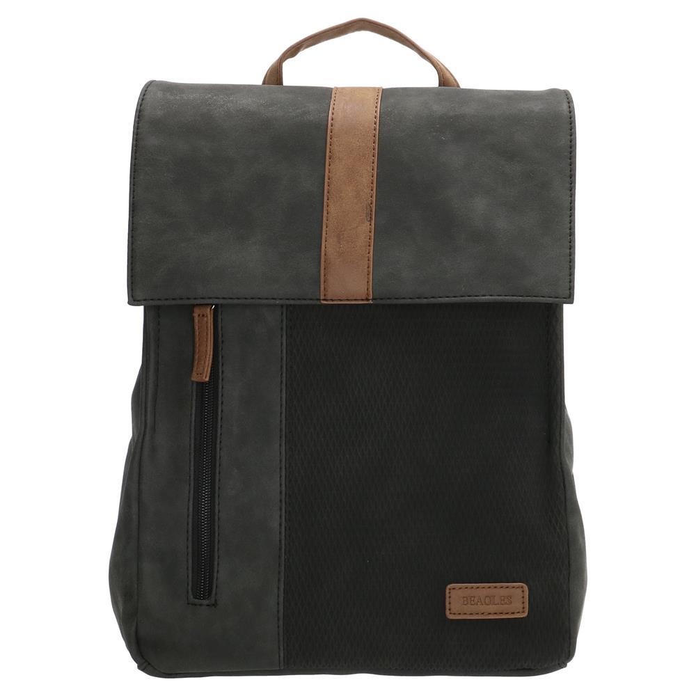 Beagles moderní dámský městský batoh 18087 černý 9l