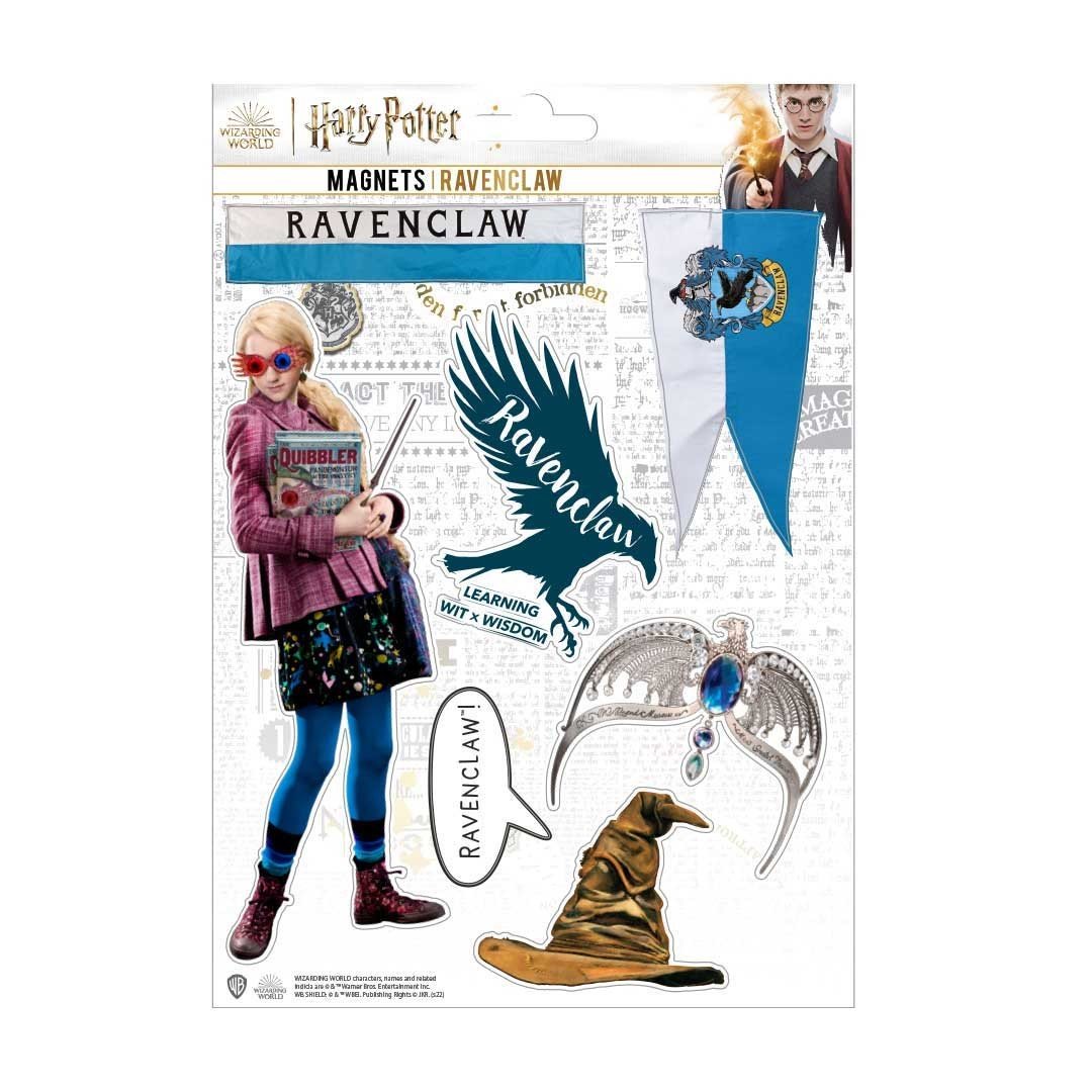 Wizarding World Harry Potter Sada 6 kusů magnetek Ravenclaw Harry Potter - MAP5023