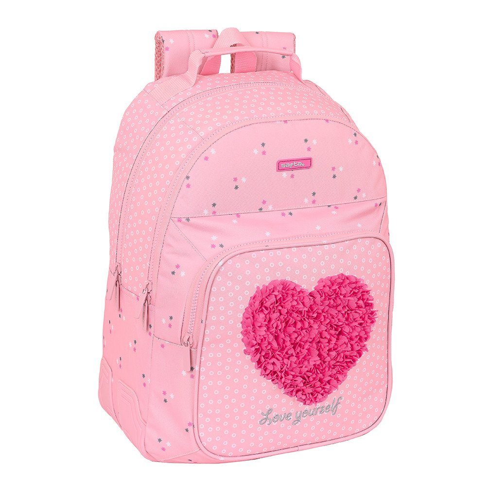 Safta dvoukomorový školní batoh  ,,Heart