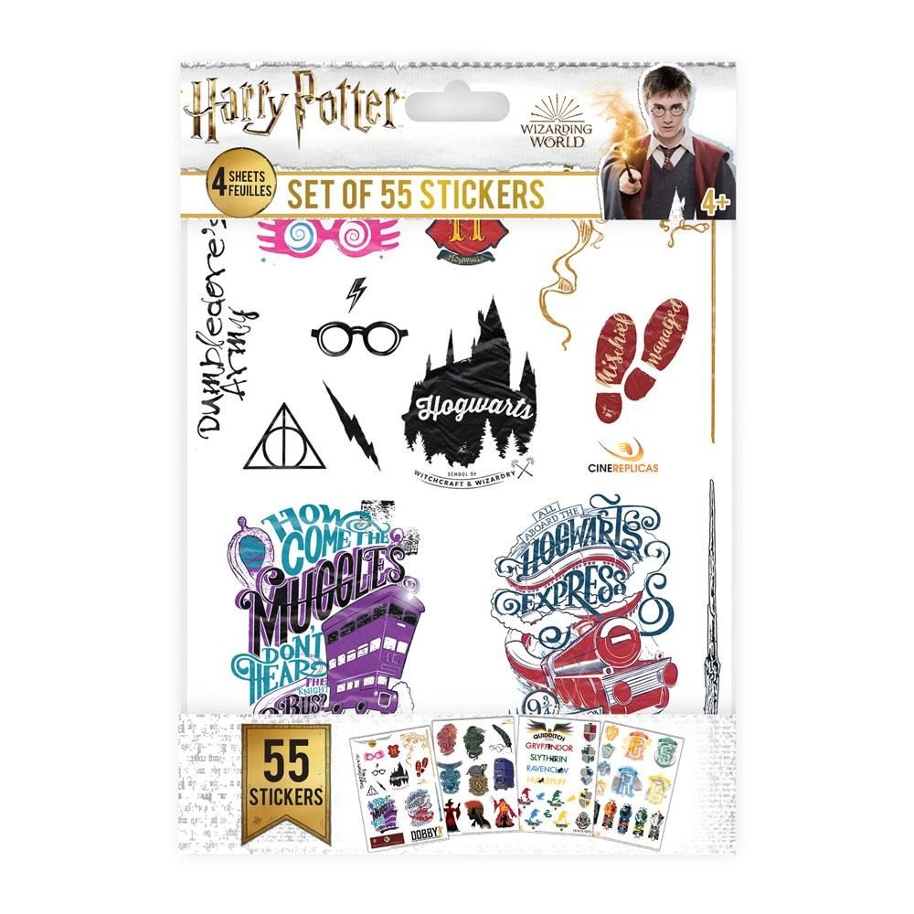 HEO Harry Potter 55 samolepek - symboly Harry Potter
