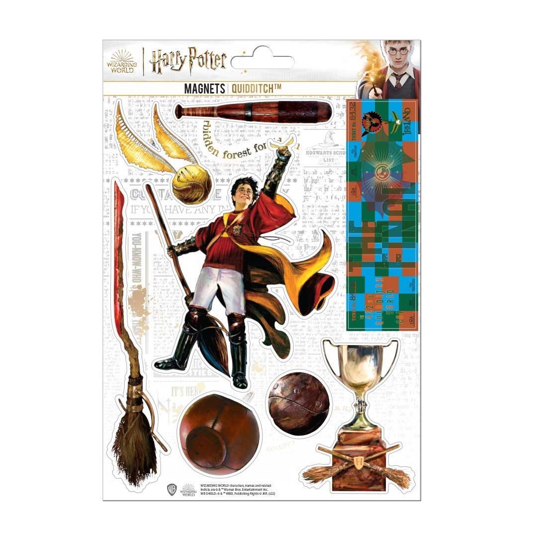 Wizarding World Harry Potter Sada 6 kusů magnetek QUIDDITCH (Famfrpál)  Harry Potter - MAP5020