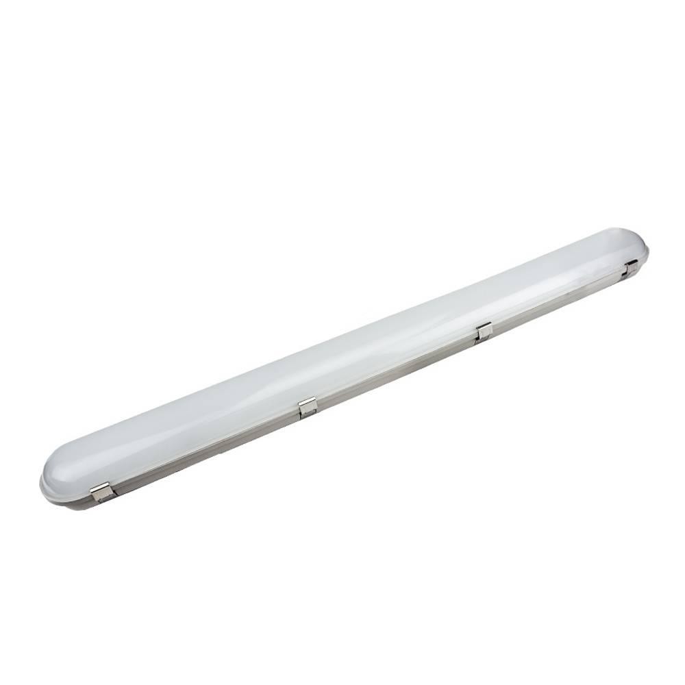 Optonica LED prachotěsné voděodolné svítidlo s pohybovým PIR čidlem 120cm IP65 40W 4000lm Neutrální bílá OT6670