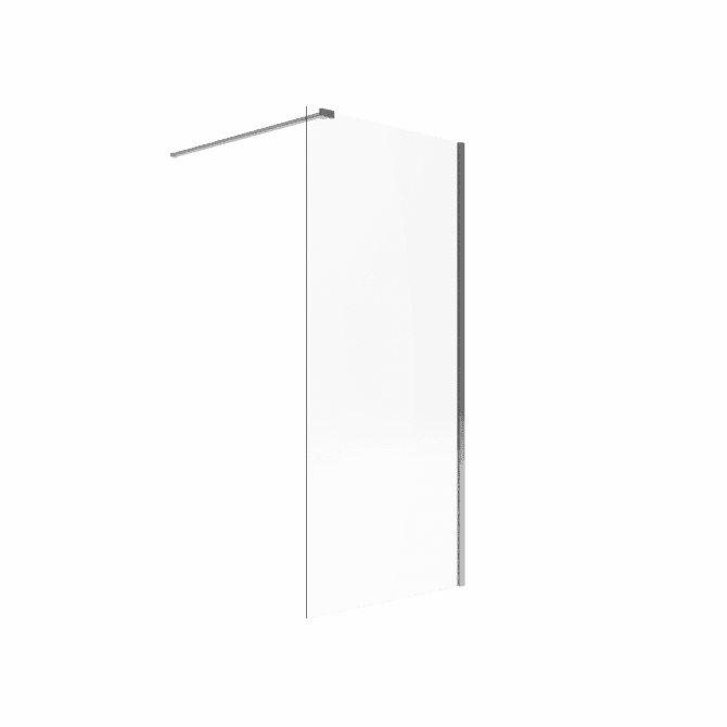 Excellent Sprchová zástěna Walk-in Vidoq, 900x2000 mm, čiré sklo, rám chrom