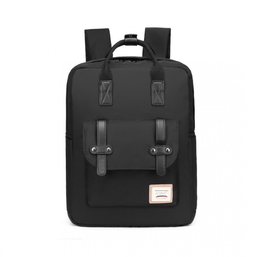 KONO dámský batoh EB2211 - černý - 11L