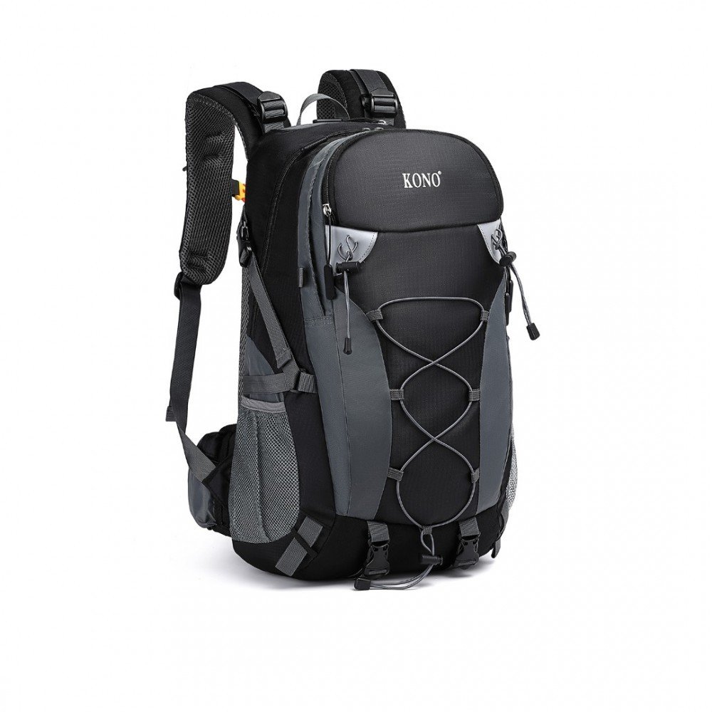 KONO outdoorový sportovní / turistický batoh  40L - černo šedý