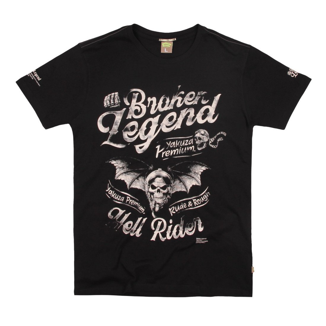 Triko Yakuza Premium Hell Rider - černé, S