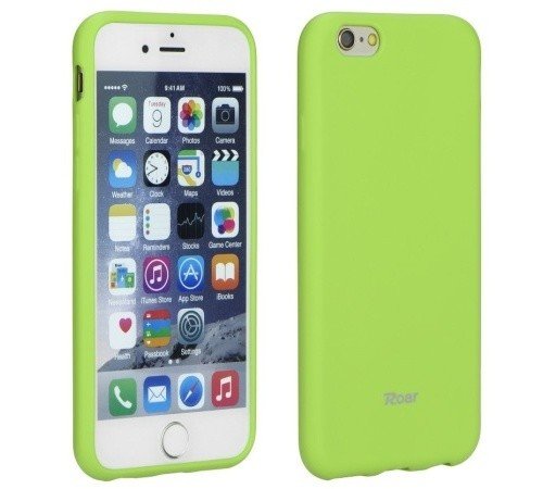 Ochranný kryt Roar Colorful Jelly pro Apple iPhone 14, limetková