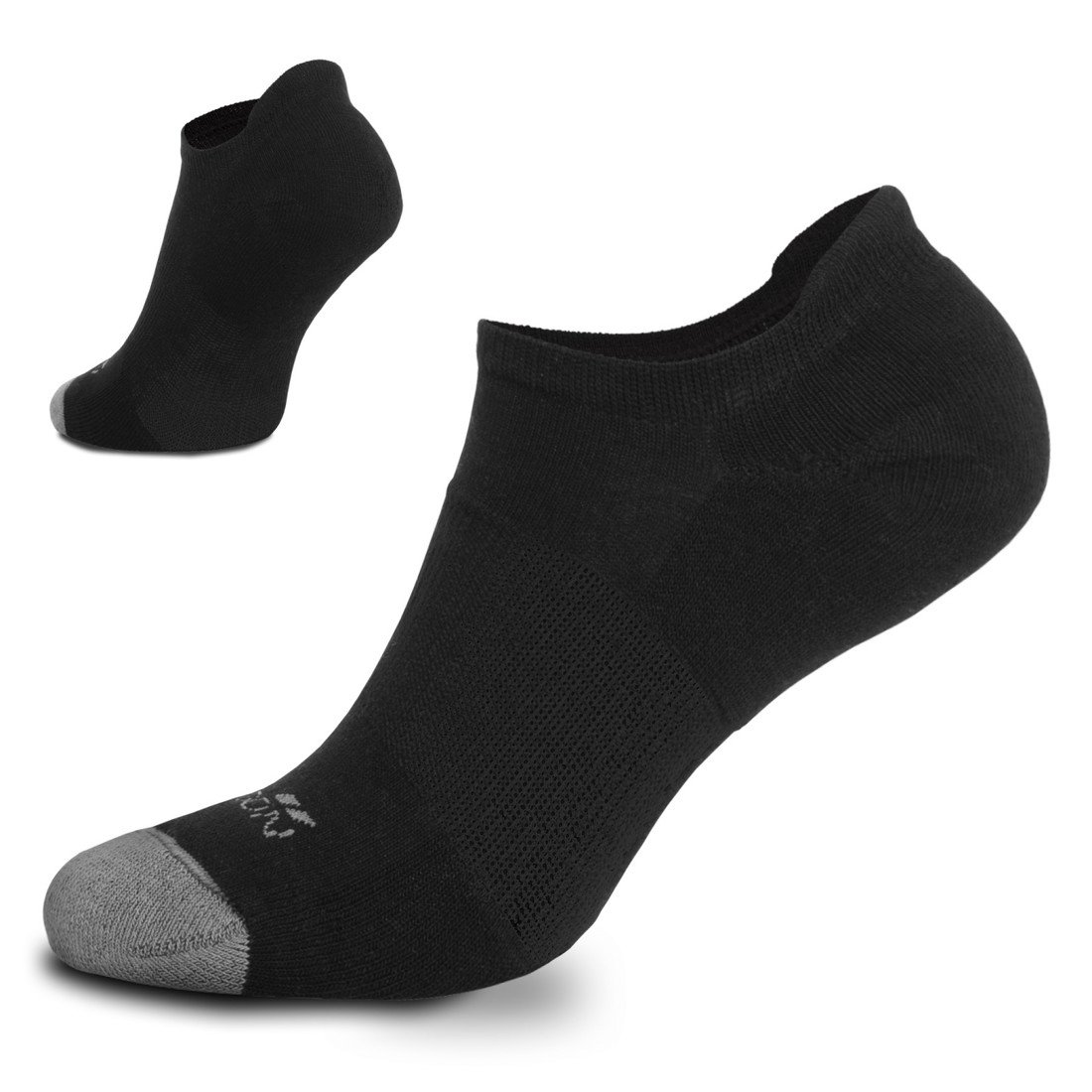 Ponožky Pentagon Invisible Socks - černé, 39-41
