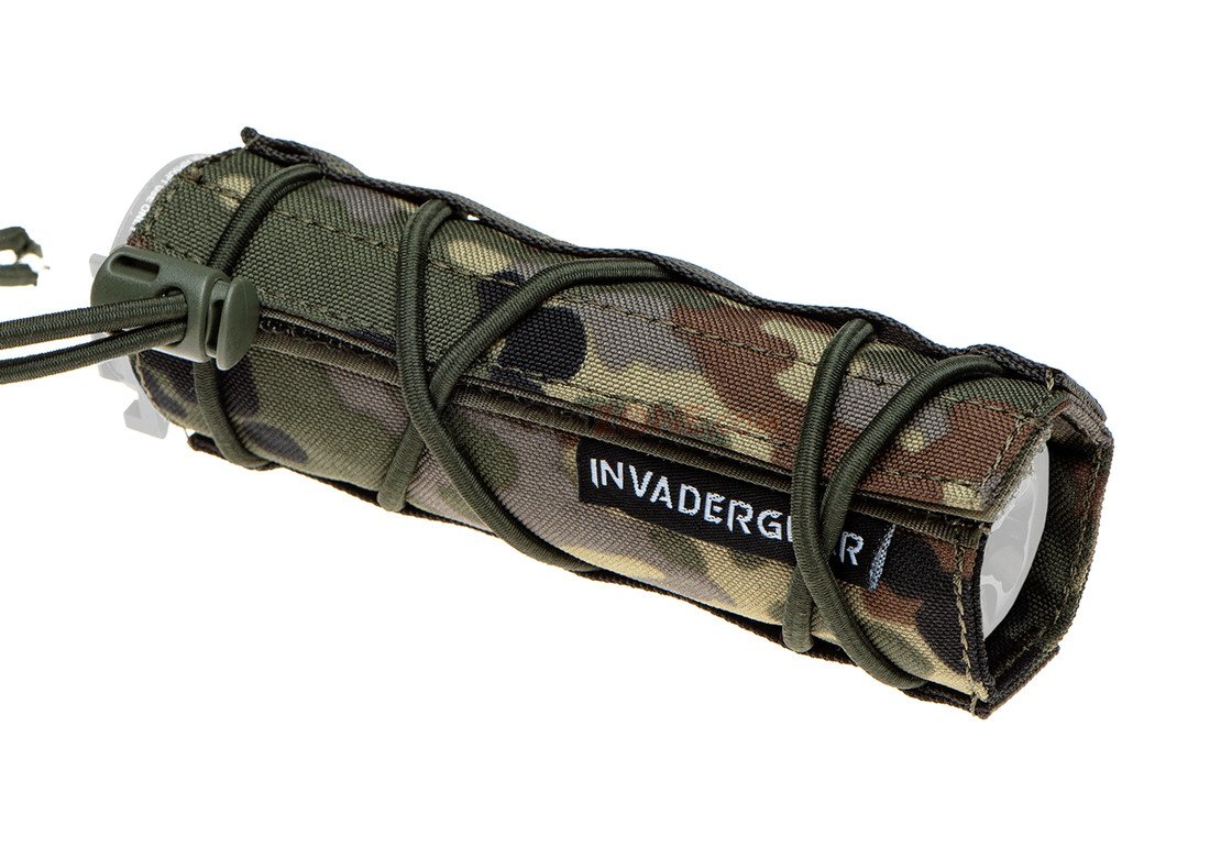 Pouzdro na tlumič Invader Gear Suppressor Cover 14 - flecktarn